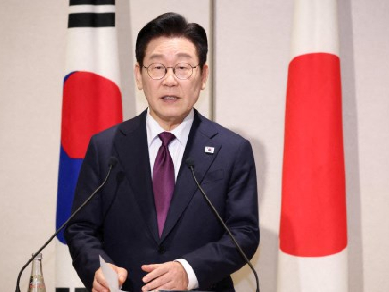 李在明：必須徹查無人機進入朝鮮事件並作出嚴懲。（法新社資料圖片）