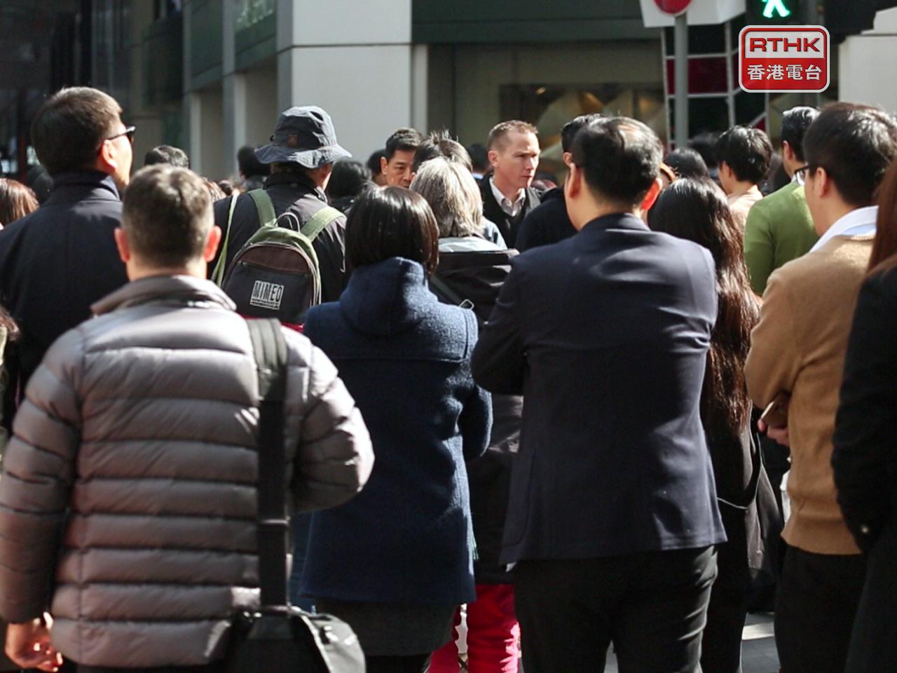 最新失業率維持3.8%（港台圖片）