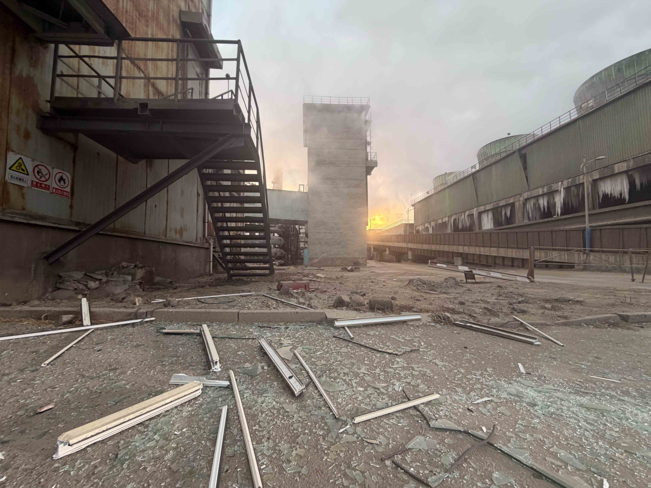 內蒙古包頭市一間板材廠日前爆炸，共造成10人死亡。（新華社資料圖片）