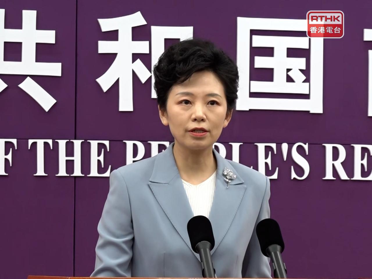 何咏前表示，中方堅決反對歐方對中國企業歧視行為。（黃維波攝）