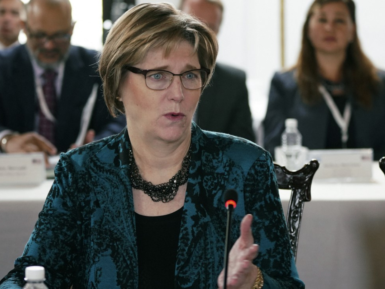 多古獲任命為設在哥倫比亞首都波哥大的委內瑞拉事務代表處臨時代辦。（法新社資料圖片）