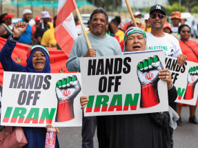 Trump says 'armada' bound for Gulf amid Iran tensions