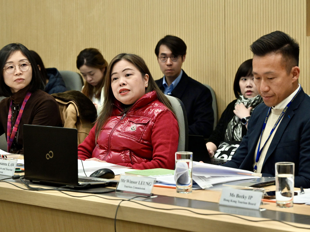 羅淑佩預計，內地春節黃金周期間訪港旅客人數將顯著上升。（政府新聞處）