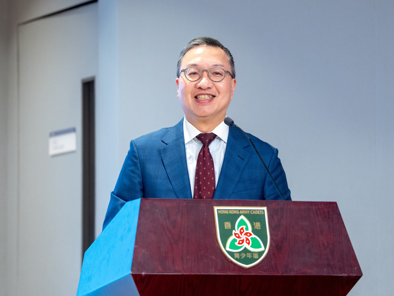 林定國說，法治意識的基礎離不開社群意識，當中的重要元素是互相尊重。（林定國社交網站圖片）