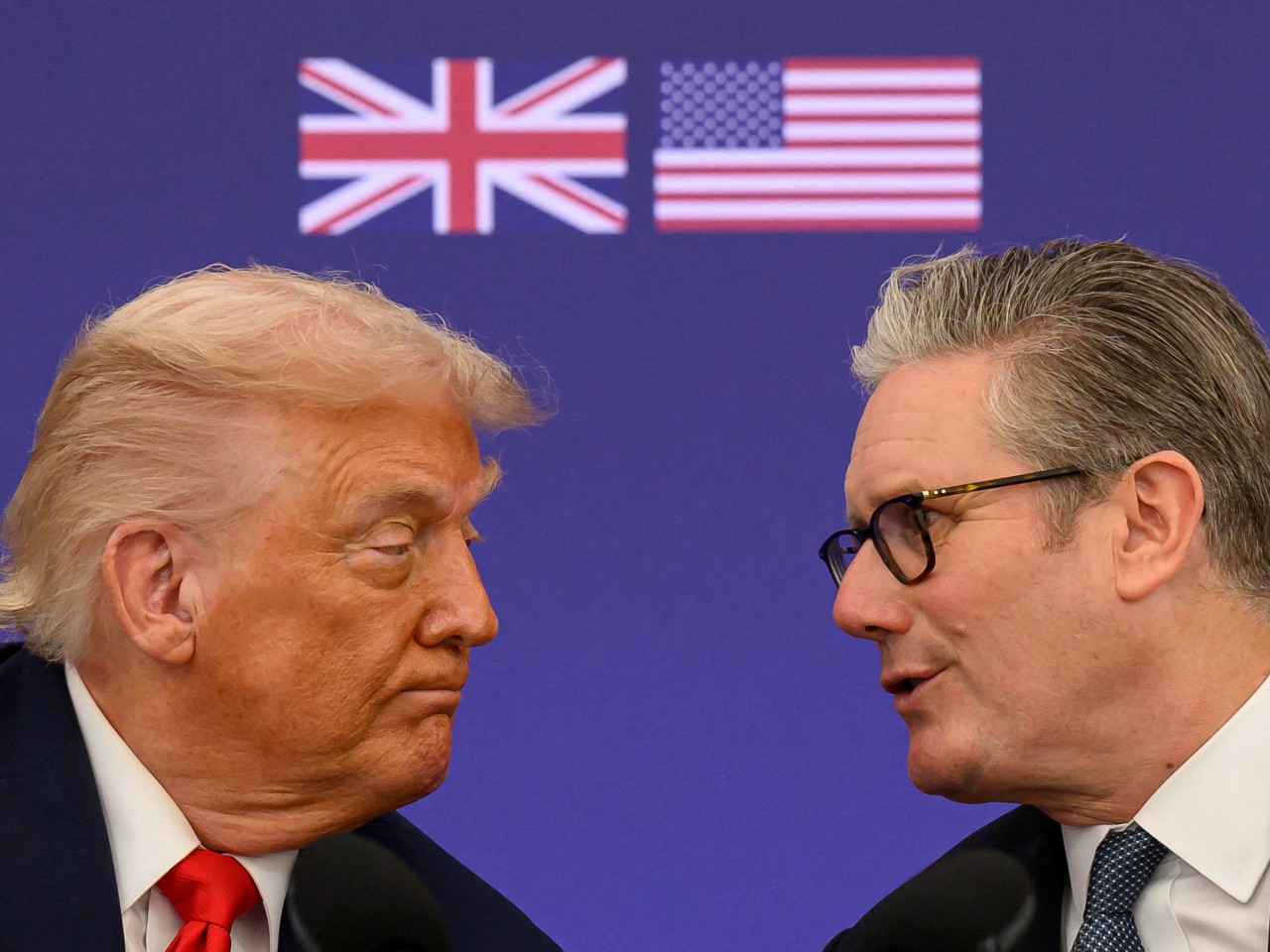 A Downing Street spokesperson said British Prime Minister Keir Starmer had discussed the issue during a call with Trump on Saturday. File photo: Reuters