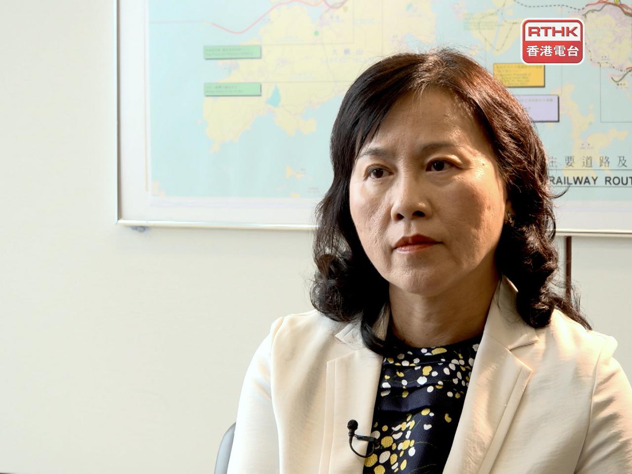 陳美寶強調執法時會情、理、法兼備。（港台圖片）