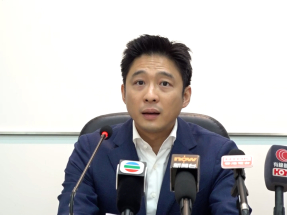 霍啟山說，粵港澳善用全運會協調機制與場館遺產聯合申辦亞洲盃，是具有前瞻性、經濟性和戰略性的舉措。（港台圖片）