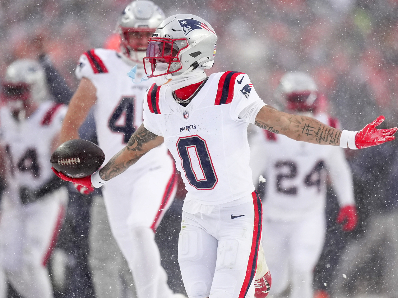 The triumph sends the Patriots to the Super Bowl for the twelfth time in franchise history. Photo: Reuters