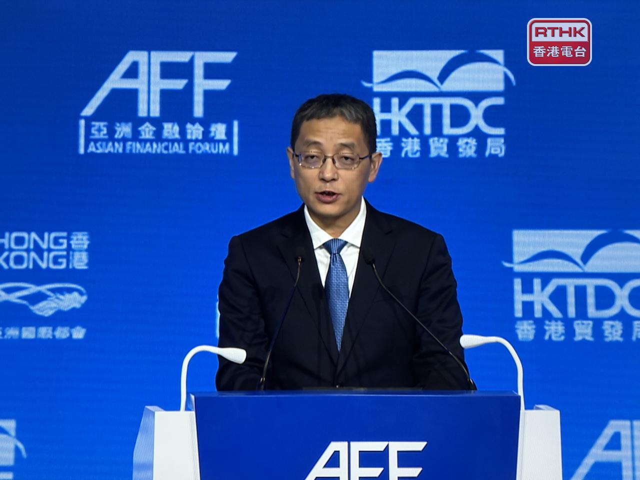 人民銀行副行長鄒瀾表示，人行將堅定支持並繼續穩步推進香港離岸人民幣市場建設，多措並舉提升香港離岸人民幣流動性水平。（趙嘉駿攝）