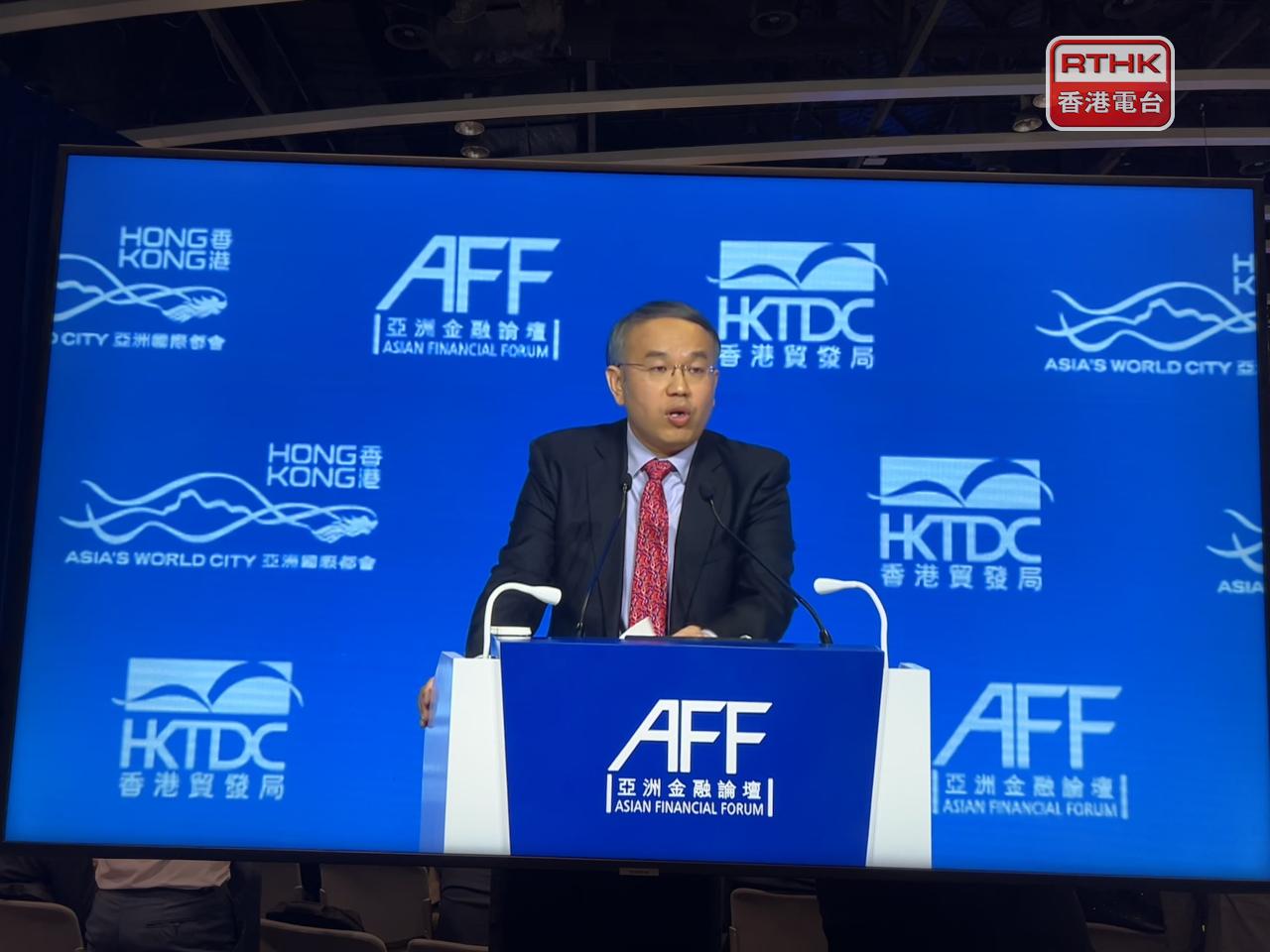 許正宇稱香港貴金屬中央結算系統今年內試運行。（羅煒皓攝）