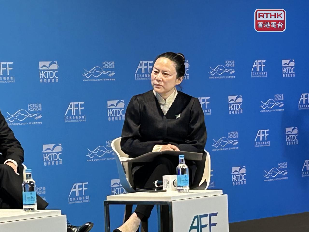 朱璟表示，由政府主導的黃金清算系統有助提升交易安全性、透明度和流動性。（羅煒皓攝）