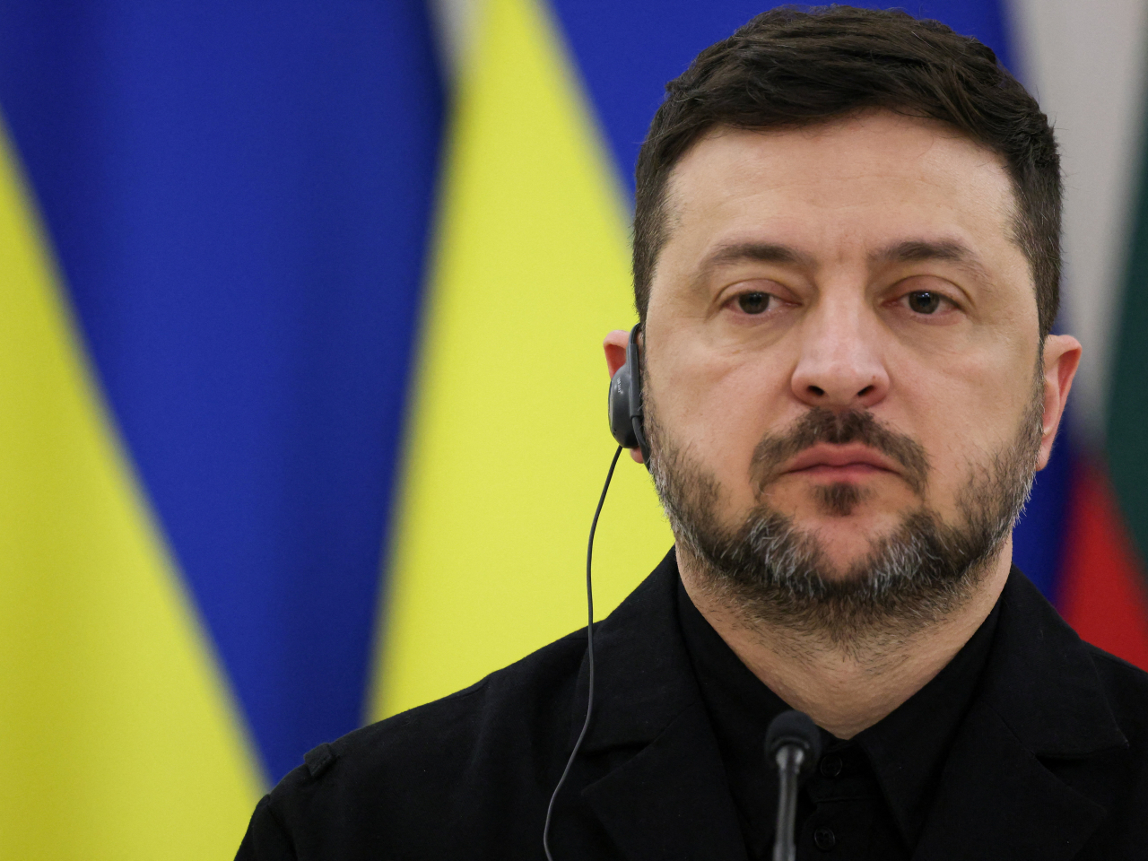澤連斯基表示，預計烏克蘭、俄羅斯和美國的談判代表，將於星期日再次舉行三方會談。（路透社資料圖片）