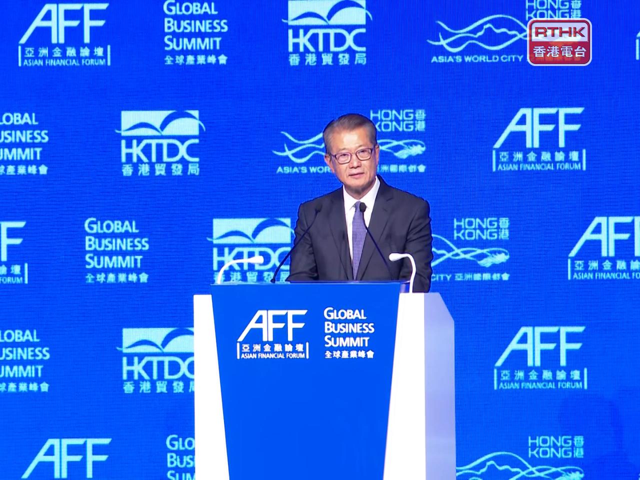 Paul Chan says the government welcomes tech and industrial enterprises to set up shop at the Northern Metropolis. Photo: RTHK