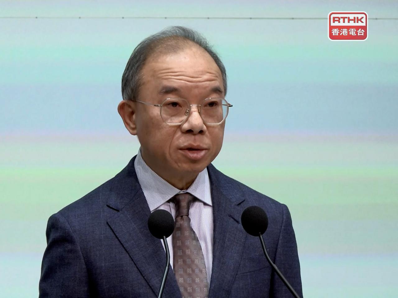 曾國衞的聲明中表示，與家人及醫生商量後，目前最好的方法是放下工作，減少壓力並調理好身體。（廖漢榮攝）