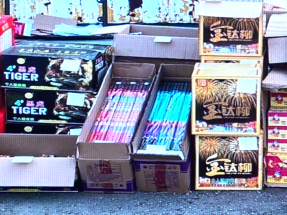Man charged for alleged illegal fireworks possession