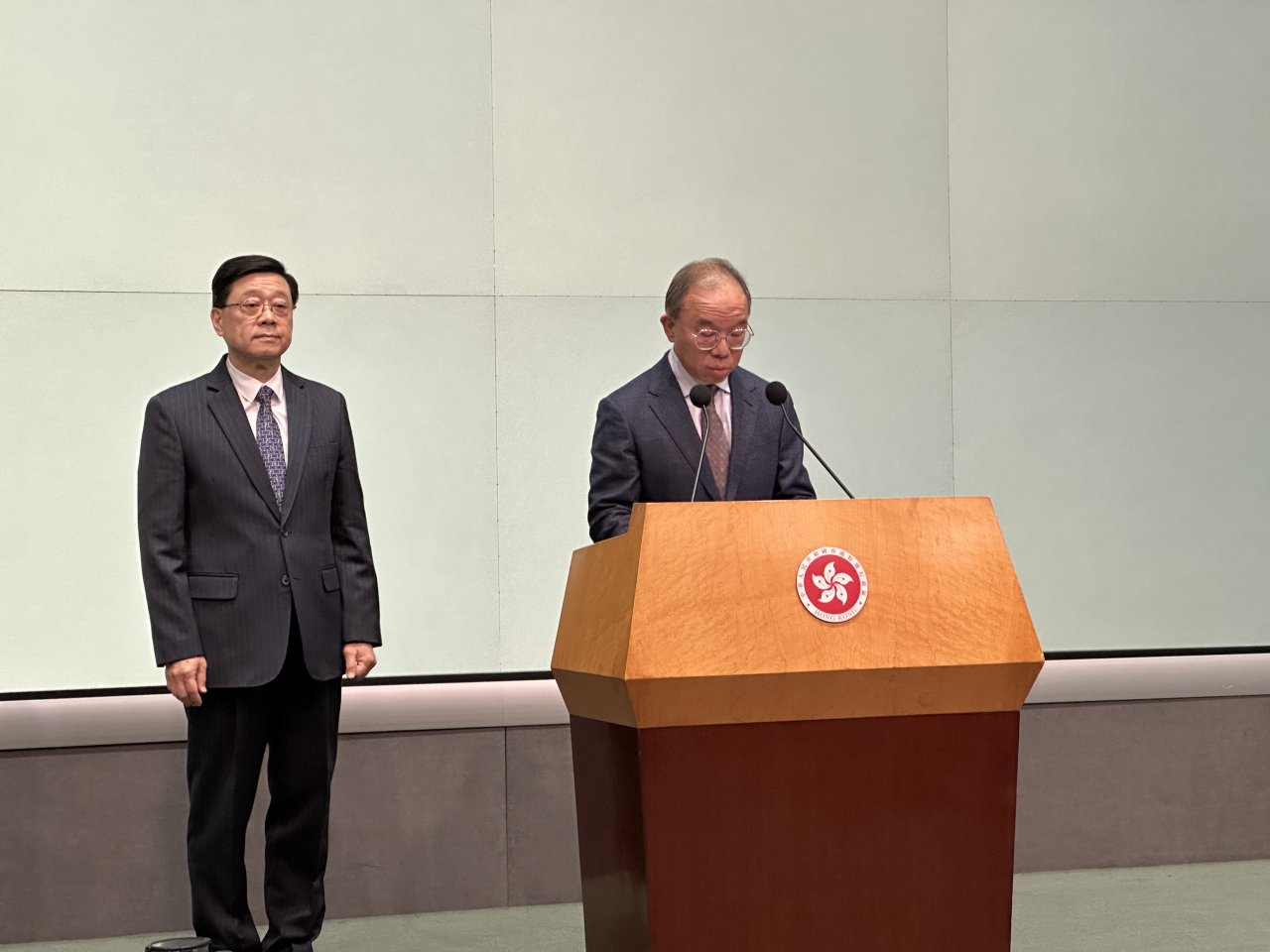 Erick Tsang had been the head of the Constitutional and Mainland Affairs Bureau since 2020. Photo: RTHK