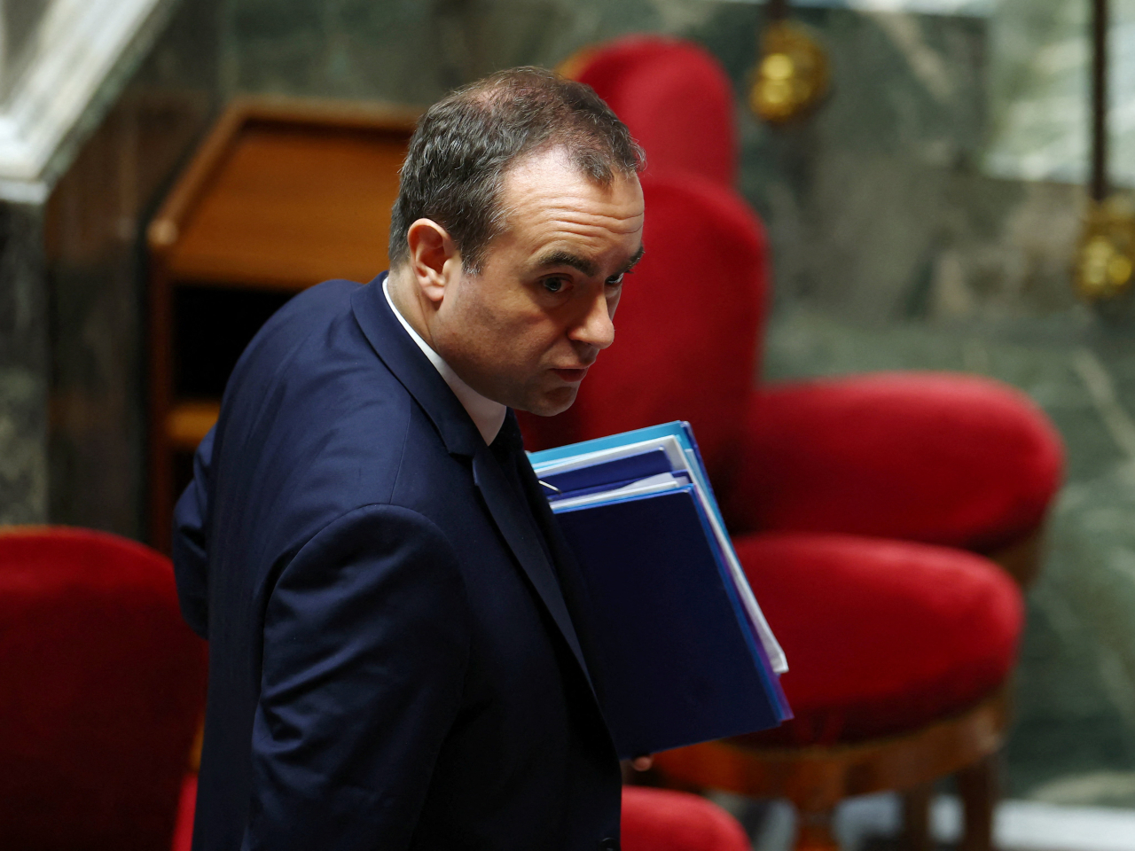 總理勒科爾尼領導的政府繼續履職。（路透社資料圖片）