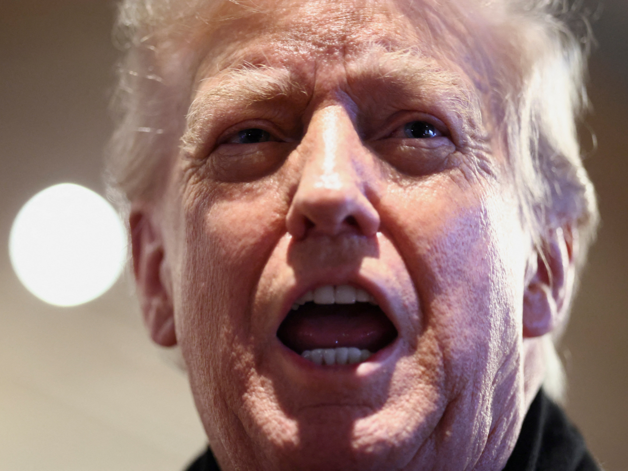 特朗普說，聯邦政府在明州的移民執法行動，將會適當降級緩和。（路透社）