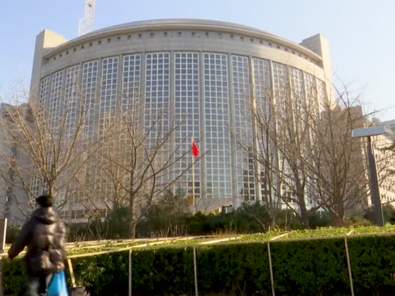 外交部：中方願以此今次訪問為契機，同英方增進政治互信。（路透社）