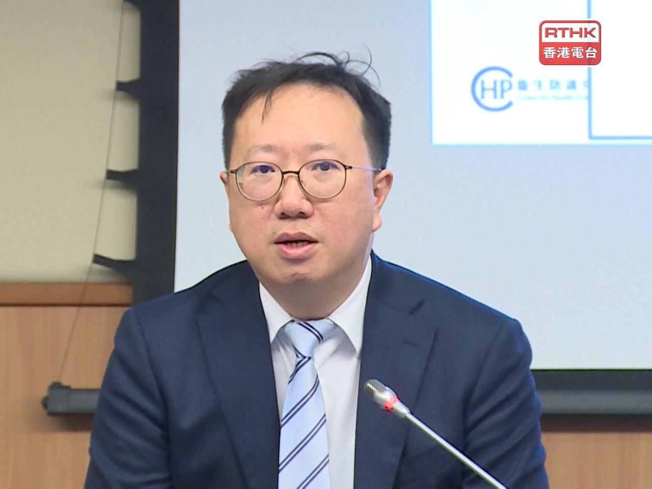 馬紹強表示，優化抗菌藥物是《香港抗菌素耐藥性策略及行動計劃》下控制抗菌藥物耐藥性問題的主要策略之一。（港台圖片）