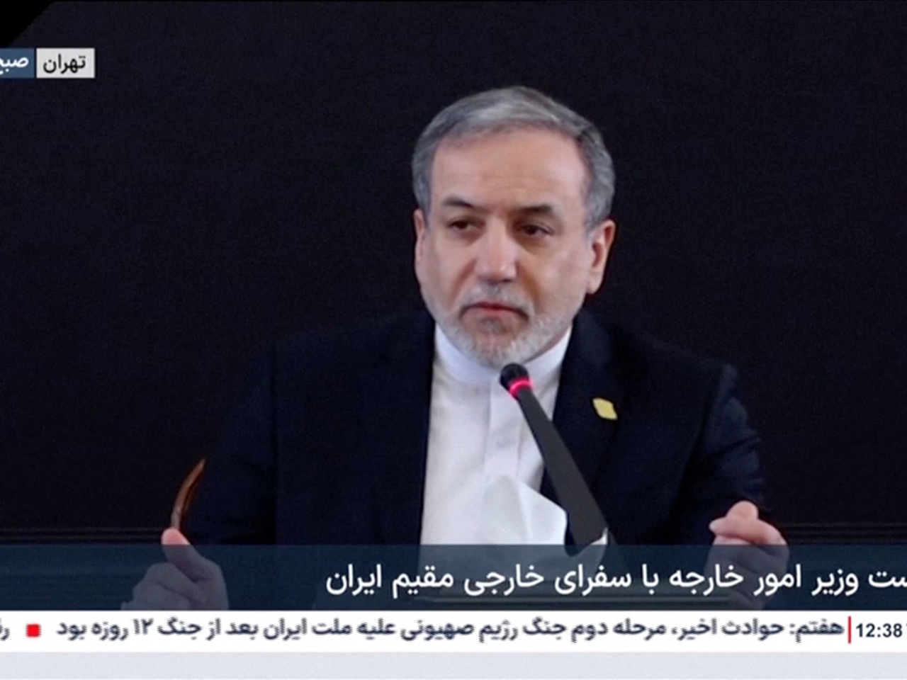 阿拉格齊批評歐盟在地區危機中推波助瀾，損害自身利益。（路透社資料圖片）