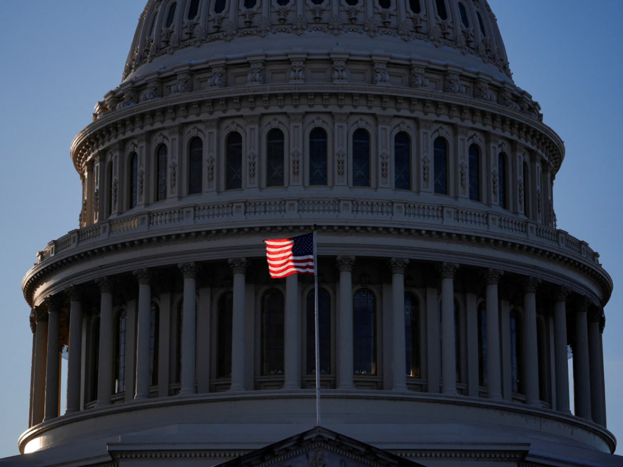 舒默表示參議院民主、共和兩黨，已就政府撥款法案達成一項協議。（路透社資料圖片）