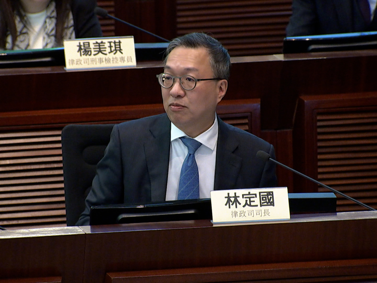 林定國表示，國際調解院具有獨立法人身份，並非由任何單一國家設立。