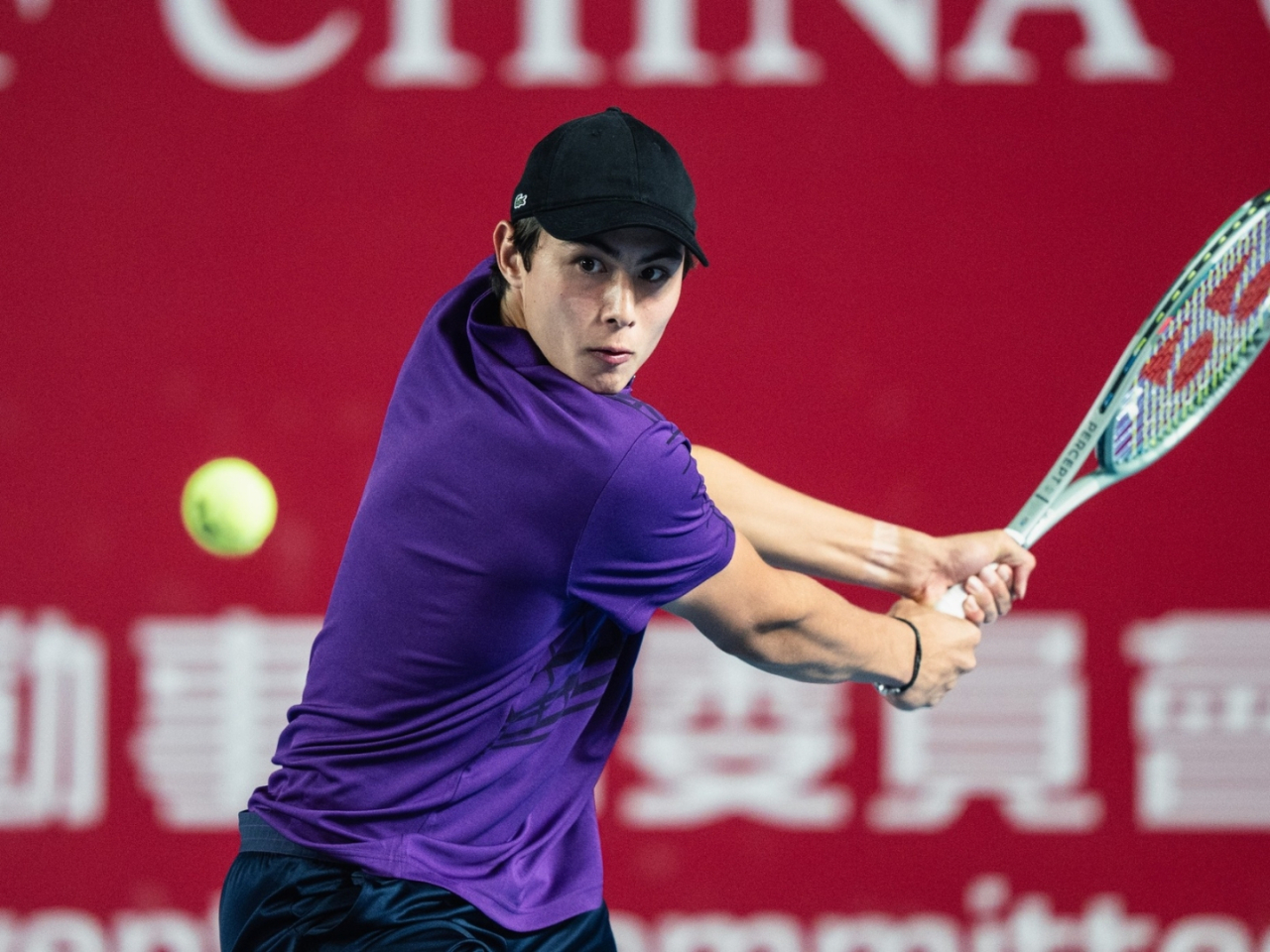 Kai Thompson advanced to the final eight without dropping a set, scoring wins over opponents from Greece, Australia and Romania. File photo: Hong Kong, China Tennis Association