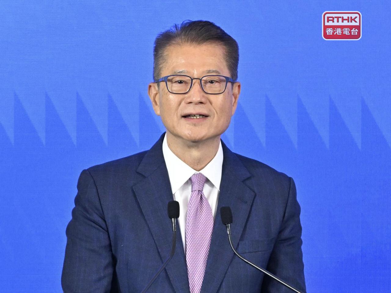 The financial secretary emphasised the need to balance current needs with essential long-term investments.. File photo: RTHK
