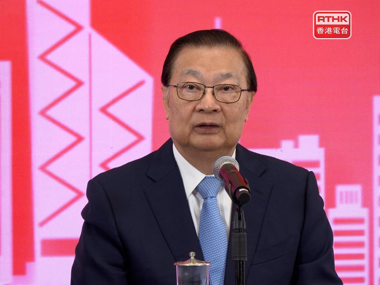 Tam Yiu-chung says Legislative Council monitoring should be in the form of suggestions to the executive branch on how to make improvements. File photo: RTHK