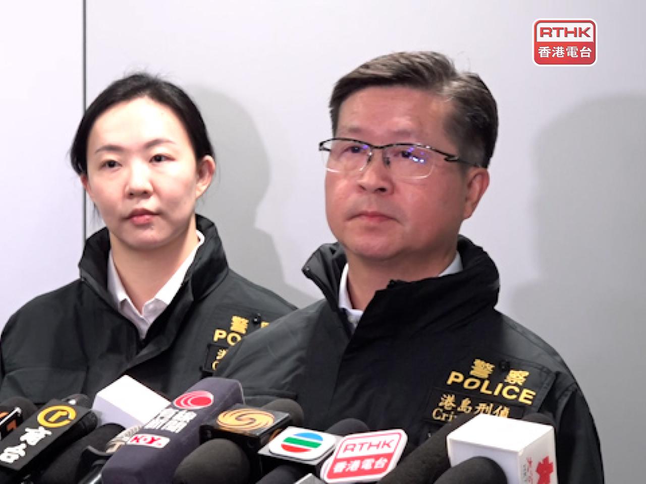 警方相信其中一名日本藉27歲被捕人士為案中內應，形容案情非常嚴重。（施華駿攝）