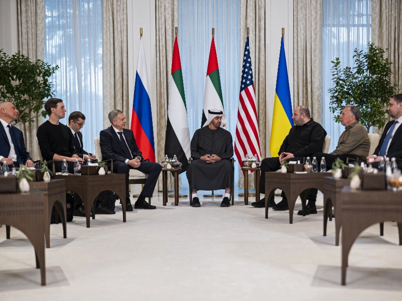 Teams from Ukraine and Russia met Friday and Saturday last week in Abu Dhabi in their first in-person negotiations. File photo: AFP