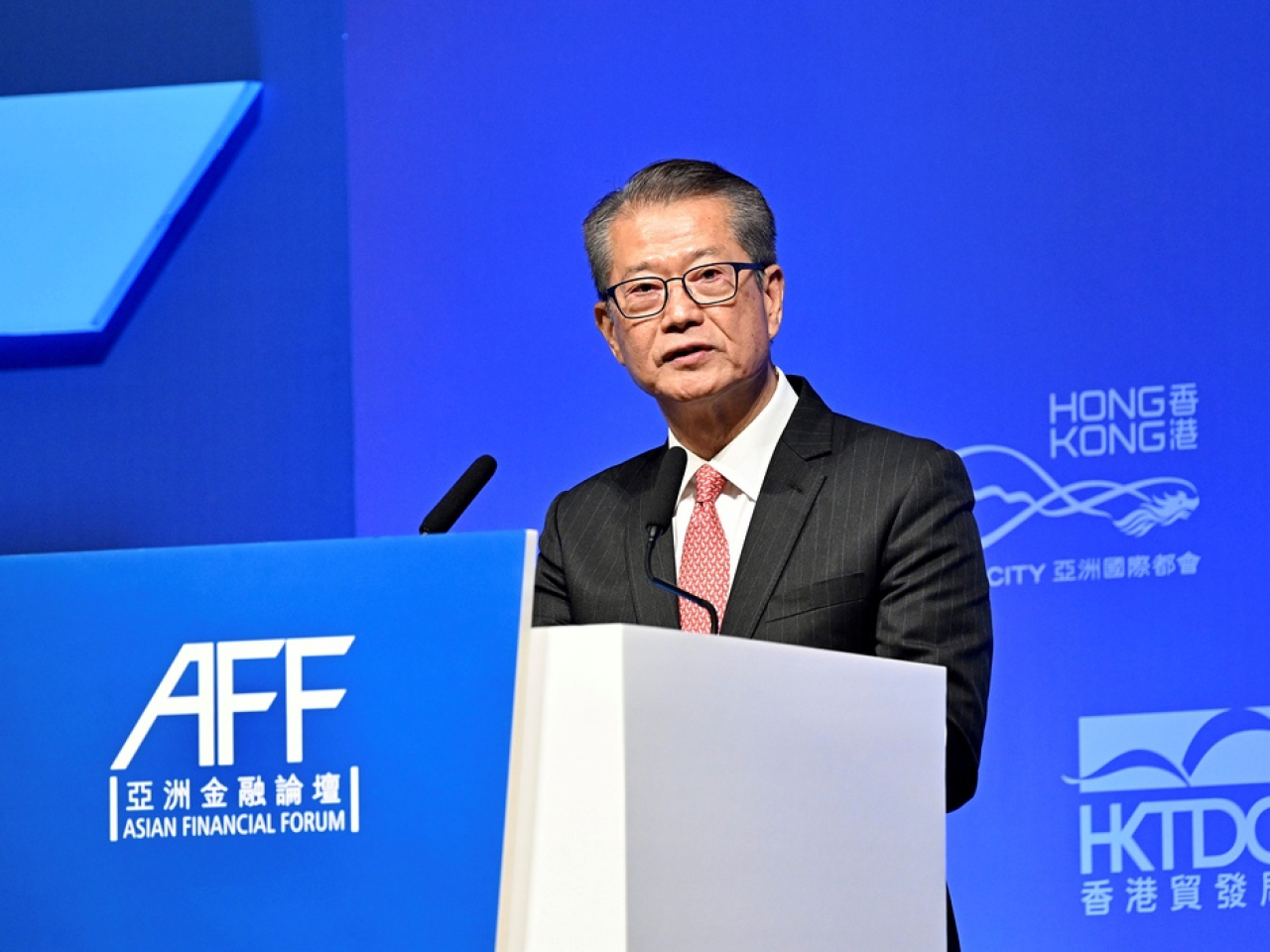 Finance Secretary Paul Chan says public spending must be kept under control. Photo courtesy of Paul Chan's blog