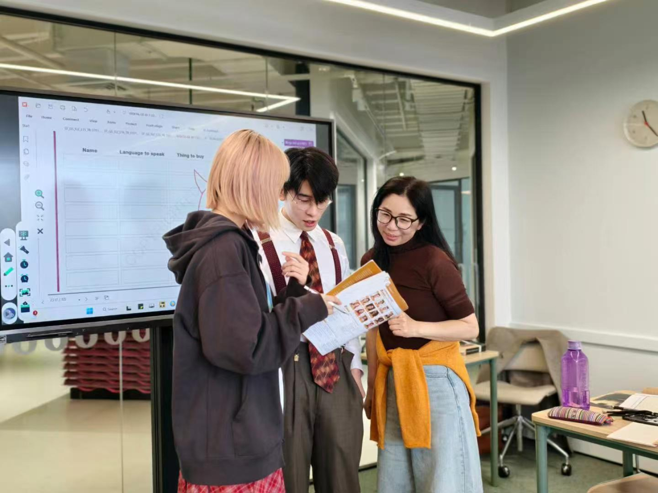 張女士去年到新西蘭遊學。（受訪者提供圖片）