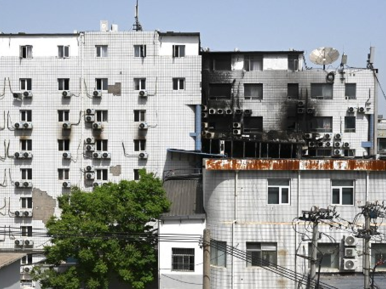A Beijing court ruled that a failure to effectively evacuate and relocate patients from upper floors contributed to the tragedy. File photo: AFP