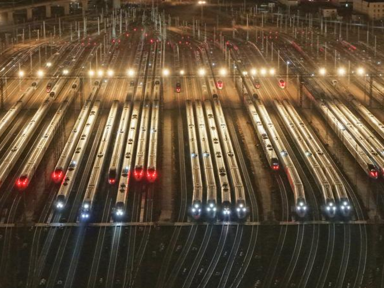 春運今日起展開，到3月13日結束。(新華社)