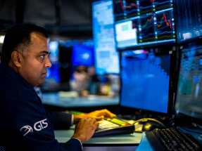 美股初段個別發展。（新華社資料圖片）