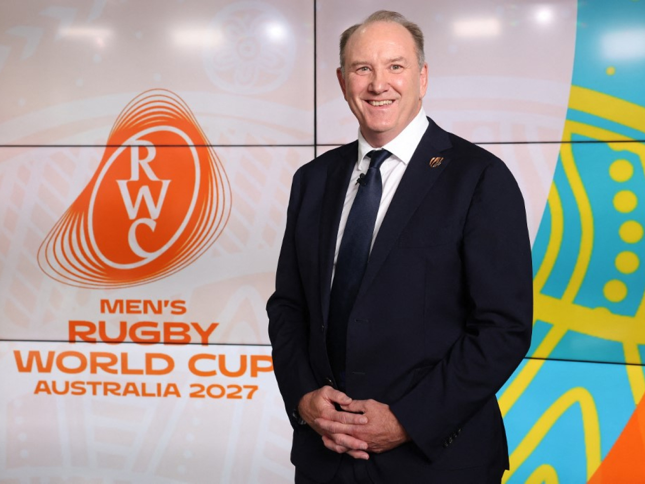 World Rugby chair Brett Robinson called the group stage fixture list "the most compelling match schedule to date." File photo: AFP