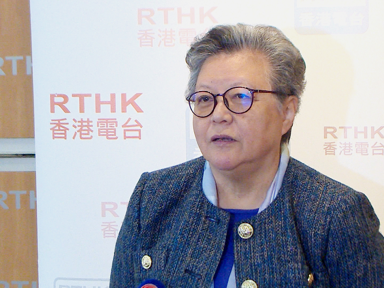 范徐麗泰說，一條法律影響千家萬戶，香港的法治基礎，就是公平可行的法律，而立法會就是保障法治的基石之一。（港台圖片）