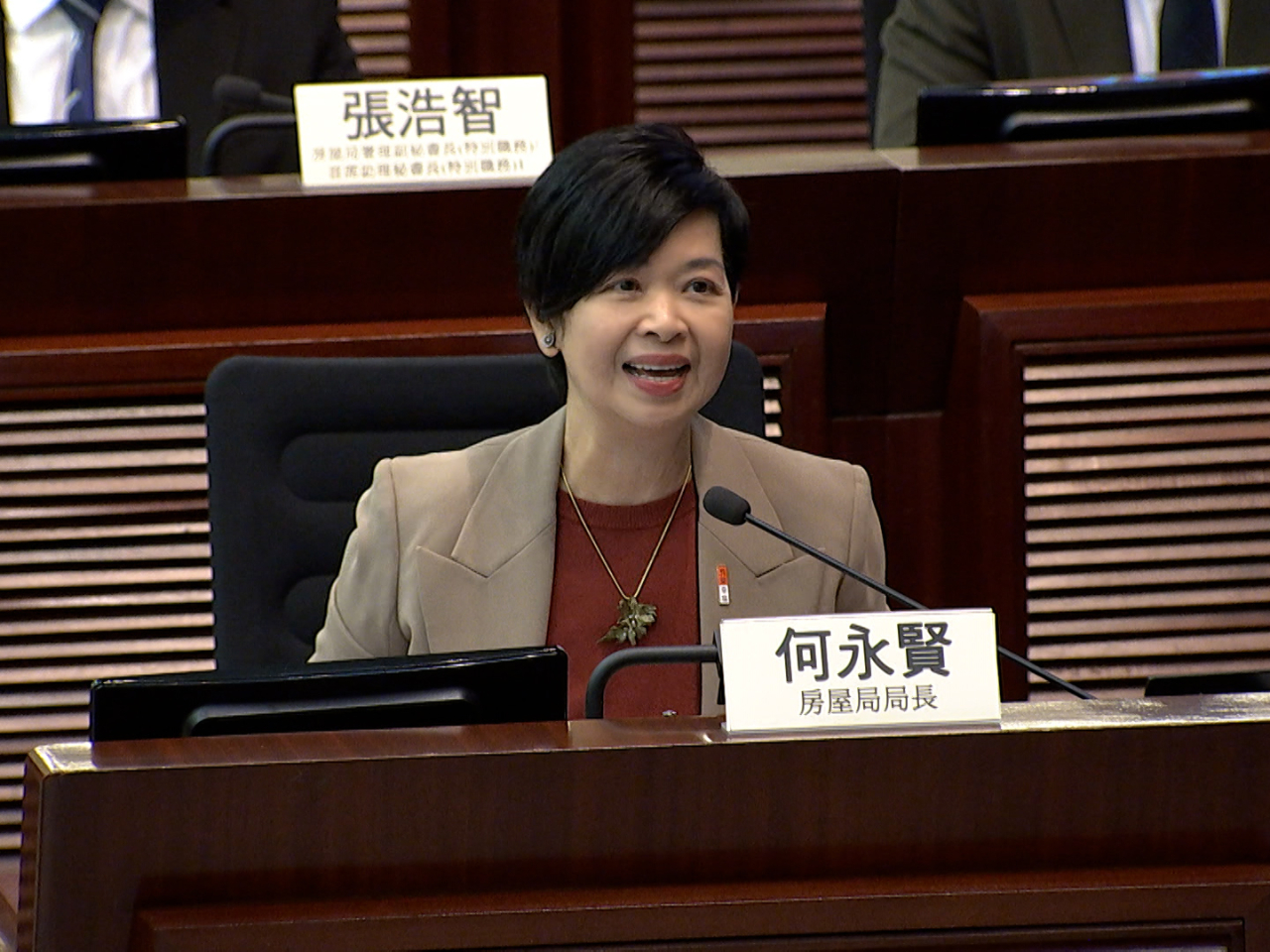 何永賢表示，當局正努力籌備，今年內會推出相關研究。