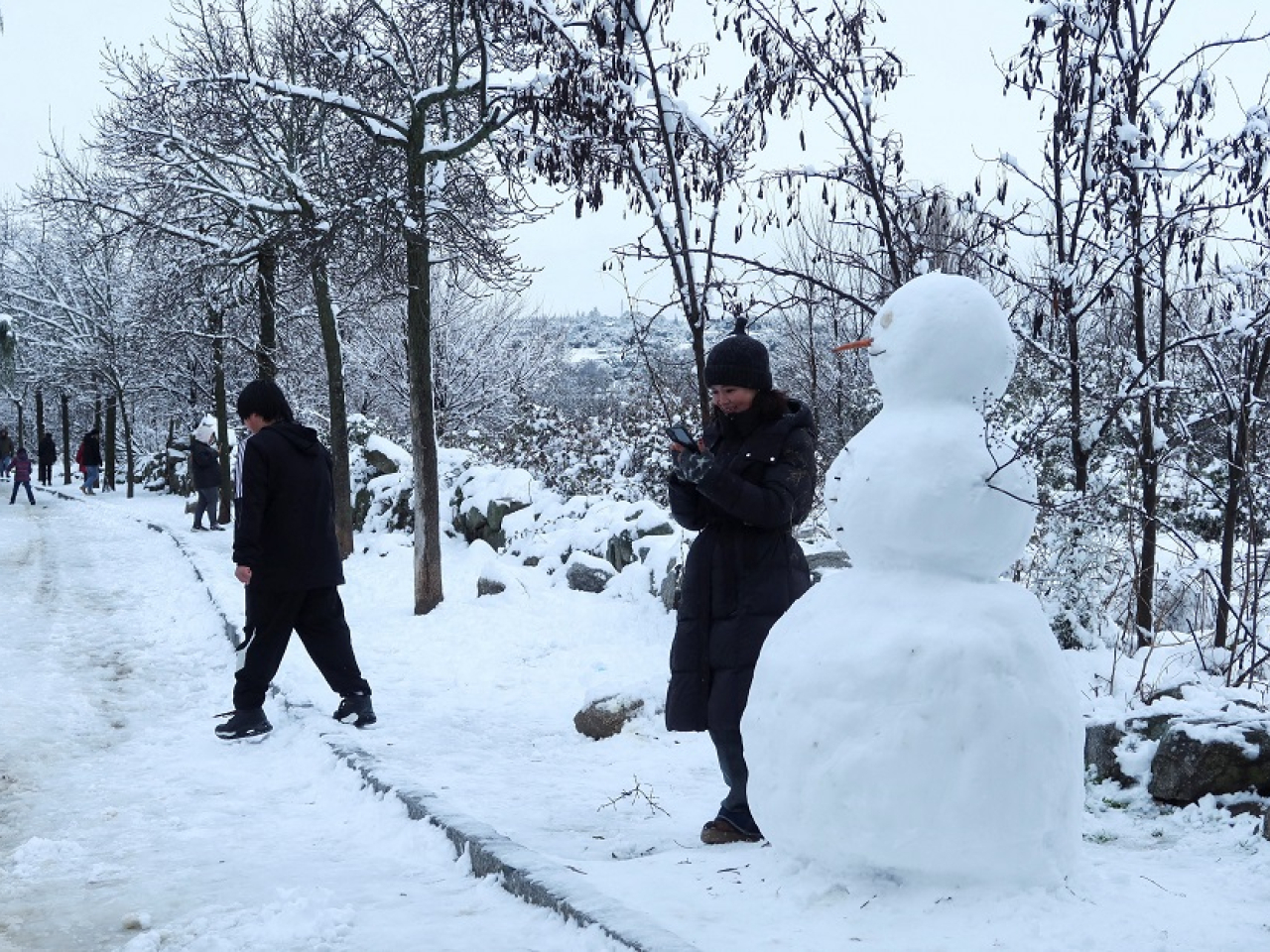 Last week Storm Kristin blanketed parts of Spain and Portugal with heavy snow. File photo: Reuters