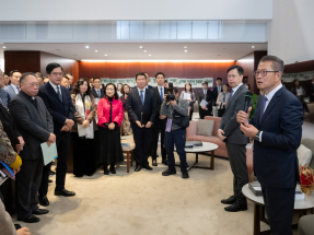 陳振英：新一屆立法會前廳交流會意義重大　加強行政立法良性互動