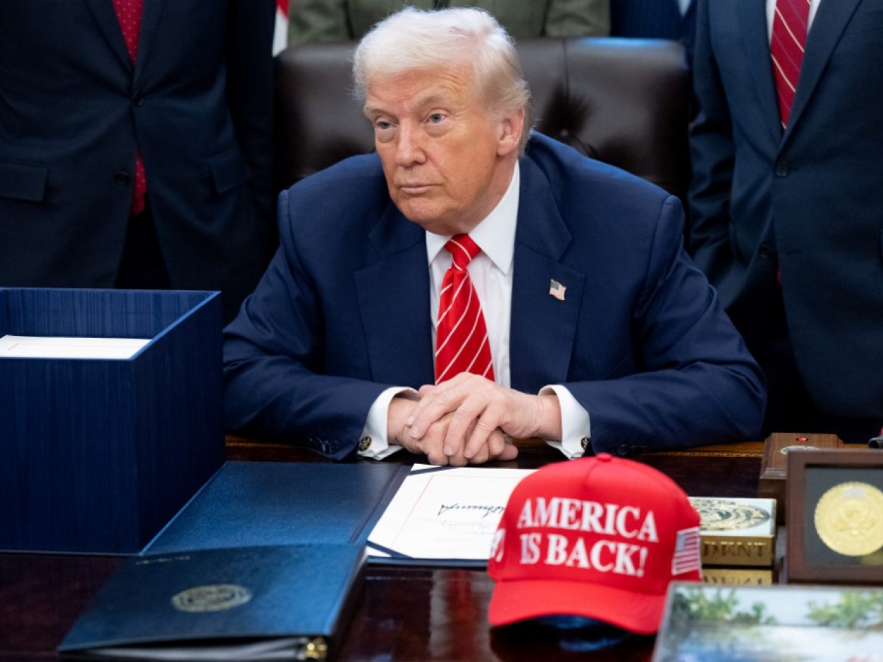 報道說，特朗普政府已經同意將會談地點改至阿曼。（路透社）