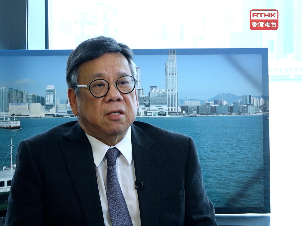 丘應樺表示，消防處於接獲報案後，已在5分鐘內迅速抵達現場。（港台圖片）