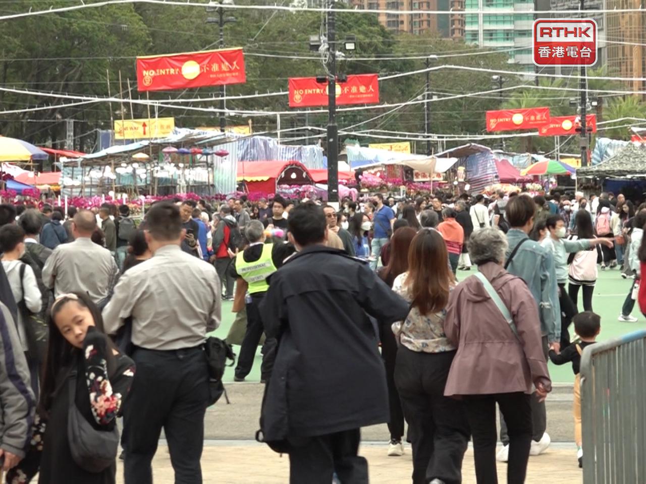 食環署公布，2026年農曆年宵市場將在本月11日至17日清晨7時開放。（港台圖片）