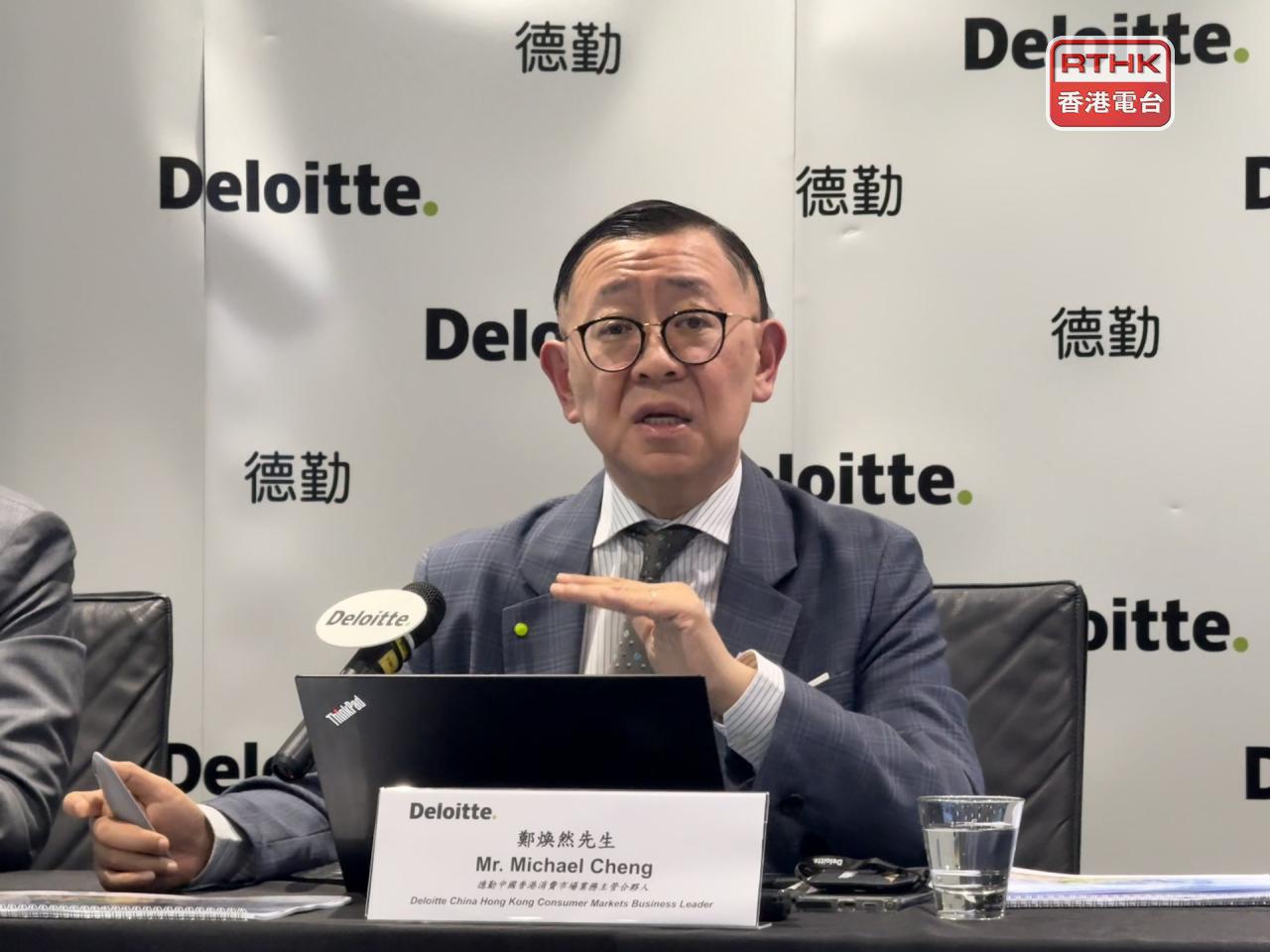 鄭煥然預料內地旅客短暫留港的情況仍將持續，消費時會更著重價值感。（趙嘉駿攝）