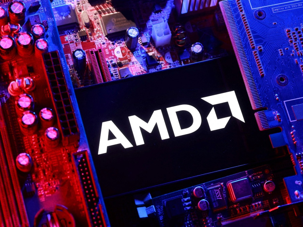 Shares of Advanced Micro Devices sank more than 17 percent despite solid fourth-quarter earnings. File photo: Reuters