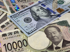 美元兌日圓迫近157關口，高見156.94，創近兩星期新高。（港台圖片）