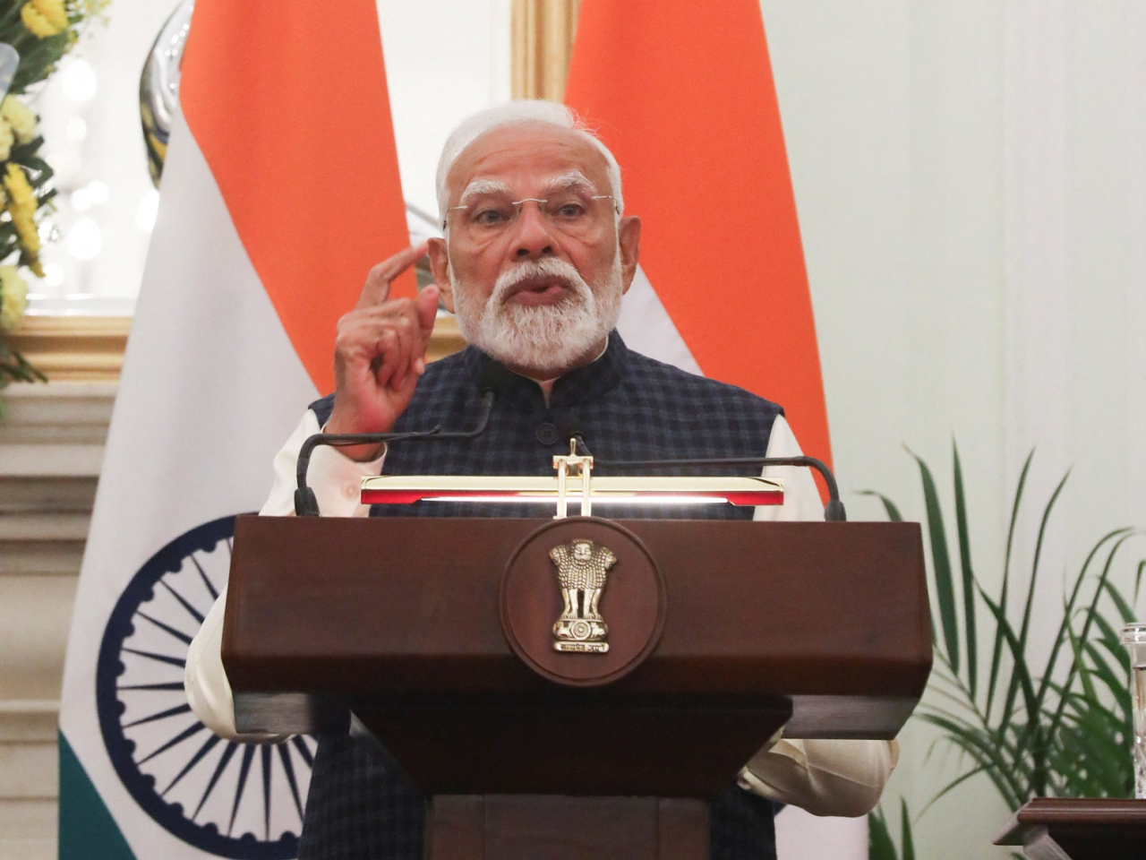 莫迪對於在事故中喪生的工人表示哀悼。（路透社資料圖片）