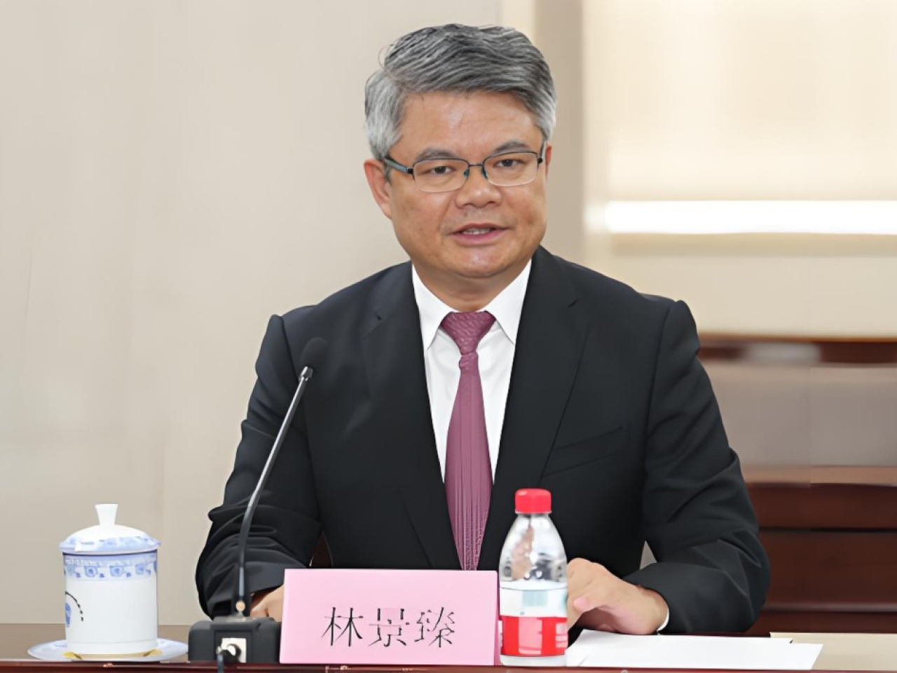 林景臻嚴重違紀違法問題被開除黨籍，移送檢察機關依法審查起訴。（資料圖片）